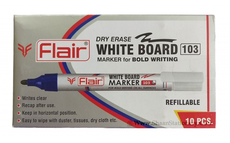 Multi Brands White Board Marker Blue W