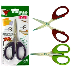 GORILLA Small Scissors GS-004 for Kids | Stainless Steel, for Paper and School Craft
