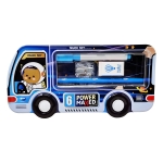Truck Shaped Metal Whiteboard Pencil Box with Dual Compartment | Window, Gift, Fancy
